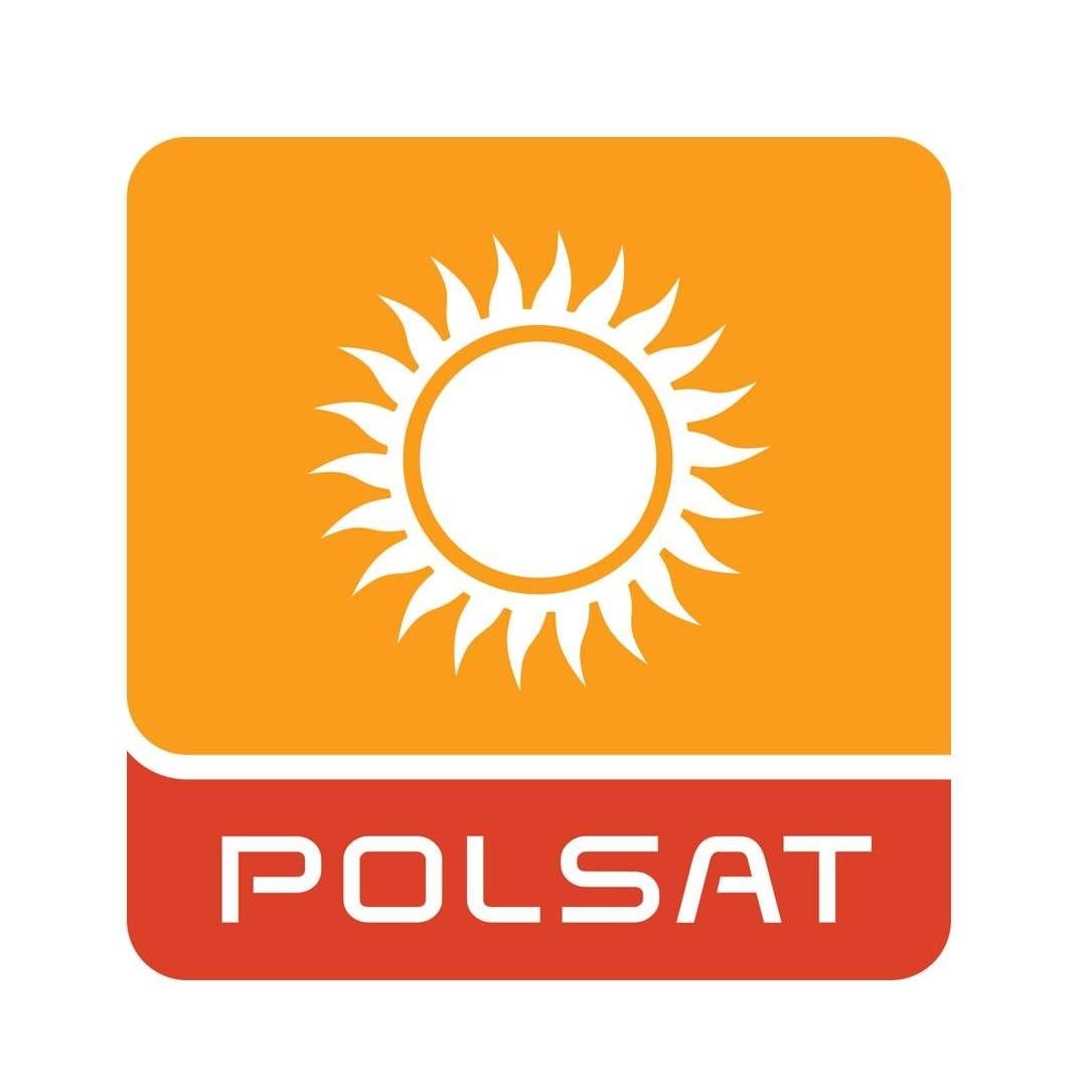 Filmowanie z drona Polsat logo Warszawa